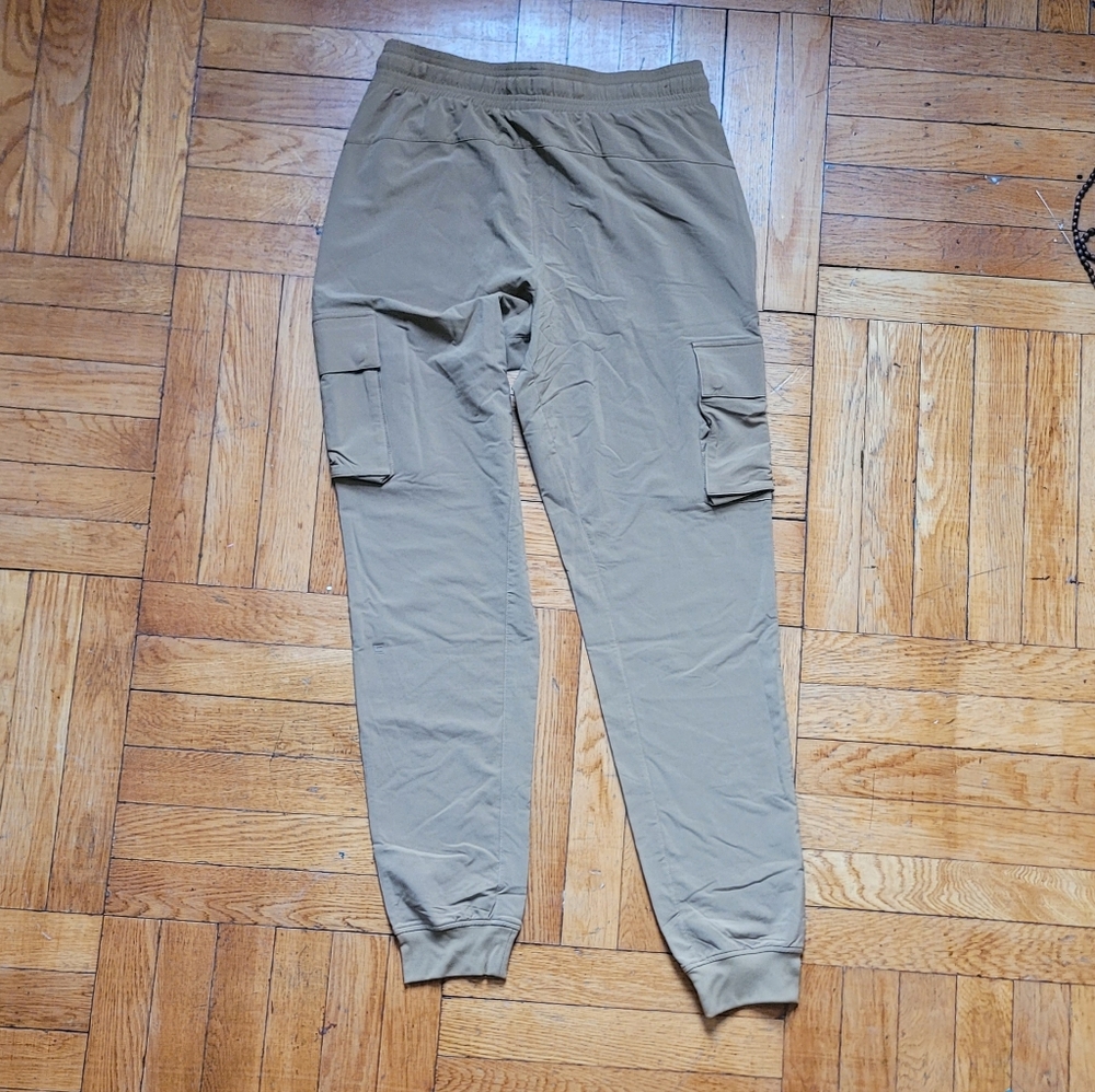 CRZ YOGA Tan Cargo Joggers